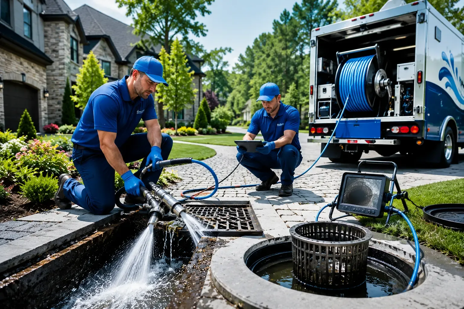 Local outdoor drain cleaning professionals in Pleasanton, KS